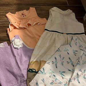 Janie & jack 7/8 girls bundle. Zara size 9 top